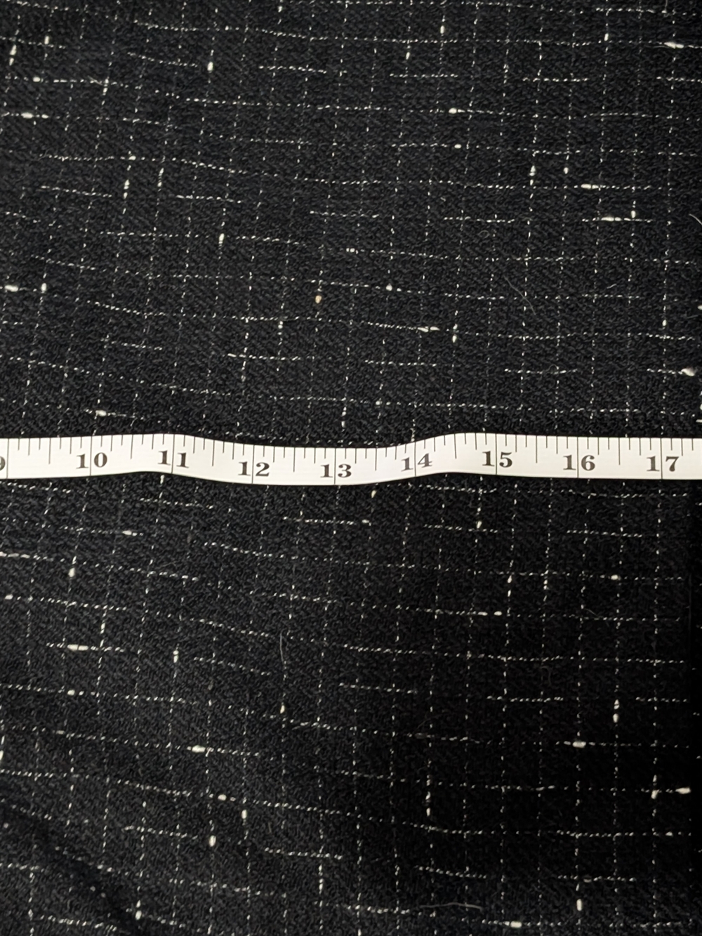 Black Mini Skirt with Button Detail - Picture 3 of 3